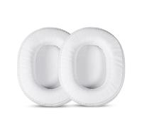 (White) Comfortable Protein Skin EarPads for Razer Barracuda X Headphone Elastic Ear Pads Covers Replacement