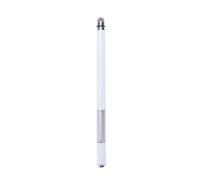 White Copper Disc Stylus Pen for Touchscreen Phones Tablets Laptops | Disc Tip, Pen-like Grip, Precise Tapping for Navigation, Drawing and Document Marking by Digital Artists