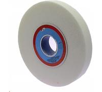White Corundum Grinding Wheel - 150mm OD, 25mm Hole, 25mm Thick for Bench Grinders(46 grit)
