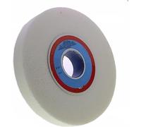 White Corundum Grinding Wheel for Bench Grinders - 150mm OD, 12.7mm Hole, 20mm Thick(100 Grit)