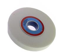 White Corundum Grinding Wheel for Bench Grinders - 150mm OD, 32mm Hole Diameter, 20mm Thick(80 Grit)