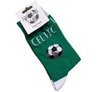 WHITE COTTON CARDS CELTIC BOLD COLOUR FOOTBALL FAN SOCKS (S-FB9)