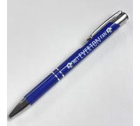 WHITE COTTON CARDS Everton Blues Toffees FC NO. 1 FOOTBALL SPORT FAN RECYCLED ALUMINIUM BALLPOINT PEN TEAM NAME TEAM COLOUR STOCKING FILLER WRITING NOVELTY GIFT (PEN-6)