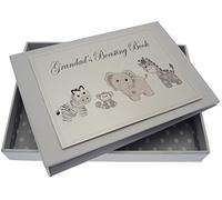 White Cotton Cards Grandad's Boasting Book Silver Toys Tiny Album