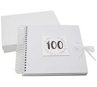 White Cotton Cards ‘Happy Birthday to You, 100' Card & Memory Book (MTGA100C)