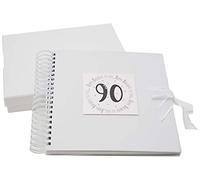 White Cotton Cards ‘Happy Birthday to You, 90' Card & Memory Book (MTGA90C)