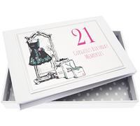 WHITE COTTON CARDS PHOTO ALBUM, Card, Plastic, 12.5x17.5x2.5 cm