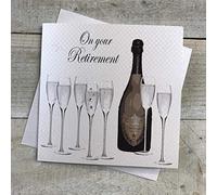 White Cotton Cards "On Your Retirement Handmade Card, PD235