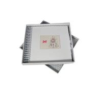 White Cotton Cards Princess Castle Card and Memory Book