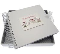 White Cotton Cards Silver Toys Christmas Memories Card and Memory Book