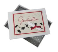 WHITE COTTON CARDS White Cotton Cards Graduation Scroll Tiny Photo Album