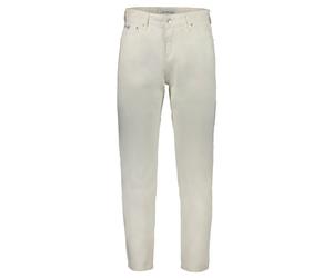 White Cotton Dad Jeans with Logo - male - Calvin Klein - Slim Fit Jeans - Beige - W29 - Jeans W29