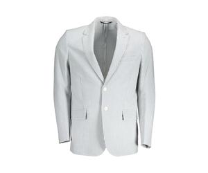 White Cotton Men Jacket Classic Style - male - Gant - Blazers - White - S - Jackets S