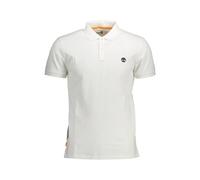 White Cotton Men Polo Shirt- male- Timberland- Polo Shirts- White- XL- Tops XL