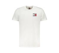 White Cotton Men T-Shirt Bold Logo, male, Tommy Hilfiger, T-Shirts, White, S, Tops S