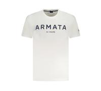 White Cotton Men T-Shirt - male - Armata Di Mare - T-Shirts - White - S - Tops S