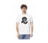 White Cotton Men T-Shirt - male - Invicta - T-Shirts - White - M - Tops M