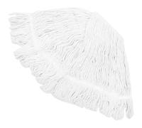 White Cotton Mop Replacement Head Cloth for Convenient Change Cleaning