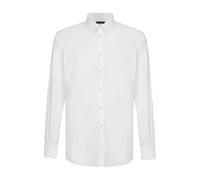 White Cotton Shirt Slim Fit, male, Dolce & Gabbana, Formal Shirts, White, 3XL, Shirts 3XL