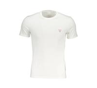 White Cotton Slim Fit T-Shirt - male - Guess - T-Shirts - White - 2XL - Tops 2XL