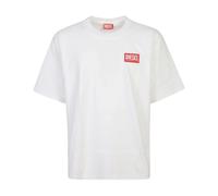 White Cotton T-Boxt T-shirt - male - Diesel - T-Shirts - White - M - Tops M