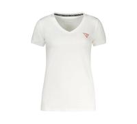 White Cotton Tops & T-Shirt - female - Guess - T-Shirts - White - XS - Tops XS