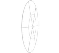White Craft Circle 40cm Iron Ceiling Drape Hoop