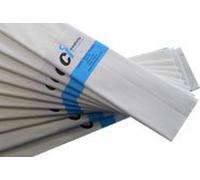 White Crepe Paper, Craft Paper Gift Wrap Paper Roll Sheets Coloured Florist Paper 3m x 0.5m Colourfast