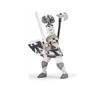 Papo - White Knight Figurine with Crest, Value and Nobility, Children's Toy from 3 Years Old - Immersion in Medieval and Legendary Epics