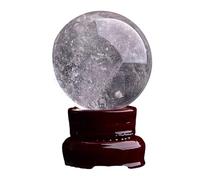 White Crystal Ball Ornaments Seven-Star Array Housewarming Opening Gift Home Porch Decoration Crafts,7.5CM