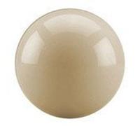White Cue Ball 2 1/16", Aramith