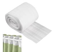 White Curtain Tape Ruffle Tape, 6 m x 8.5 cm Curtain Tape for Sewing, Curtains Ruffle Tape for Sewing, Curtain Tape for Sewing, Window Curtain, Door Curtain, Shower Curtain