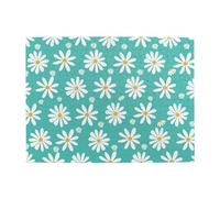 White Daisy Flowers,500 Pieces Puzzles for Adults-Wooden Jigsaw Puzzle for Adults Elderly
