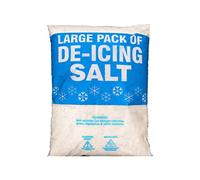 White De-icing Rock Salt/Grit for ice, snow, melting - 25kg Bag