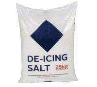 White De-Icing Salt 25kg Bag for Paths and Driveways