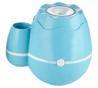 White Decorative Vase Aromatherapy Diffuser Humidifier 300ml USB Powered, Under 36dB Silent Mist Air Maker for Bedroom Office Home Garden Decor(blue)