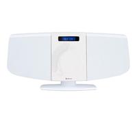 Denver Bluetooth DAB+ CD Player HiFi with Motorised CD Door | Stereo Speakers, Wall Mountable, Mains Powered, LED Display, Remote Control, FM, USB, AUX IN & MP3 MDA-320