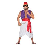 Bristol Novelty Unisex White Trousers Desert Prince 1pc. Alladin Costume, Whit