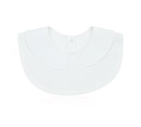 White Detachable Collar for Women - Doll Crew Neck Blouse Collar Lining, 1 Piece