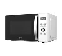 Igenix IGMS03090W 30L 950W Digital Microwave - 8 Auto Cook Programmes, 5 Power Levels, Defrost Setting, 60-Min Timer, 315mm Turntable, Aluminium Alloy Handle - White