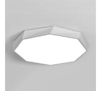 White Dimmable LED Ceiling Light Semi-recessed Installation Ceiling Lamp Modern Minimalist Close To Ceiling Lighting Fixture Fashionable Nordic Panel Lamps For Lounge Hallway Home Office Porch KNBVFHG