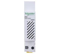 White DIN Rail Buzzer 230 V ac 70dB at 1 Metre