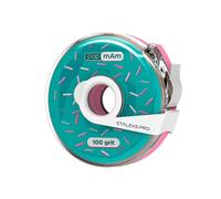 White Disposable Abrasive Tape papmAm Expert in a Plastic case STALEKS PRO 100 grit