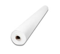 White Disposable Banquet Paper Roll - Table Cover Roll for Parties, Events & Catering - Premium Paper Tablecloth - Waterproof & Tear-Resistant - Ideal for Buffet & Wedding Tables (White, 25m x 1.2m)