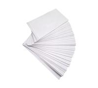 White DL Envelopes 50 Pack - 80gsm Paper - Peel and Seal - 110 x 220mm - Office Mailing Envelopes for Letters, Invoices, Documents