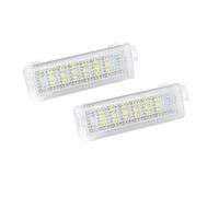 White Door Courtesy Interior Light For BMW X-series E71 E72 X6 2008-2015 2Pcs OEM# 63316972605