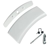 White Door Handle Kit for Zanussi Washing Machine Equivalent to 50292022006