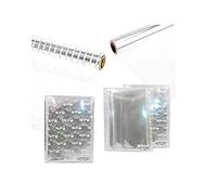White Dot Clear Gold Pink Cellophane Folded Gift Wrap Wedding Birthday Baby Flowers DIY Hampers Present by accessories Attic (2m White Dot)