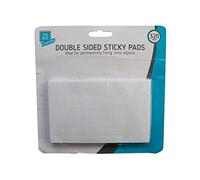 White Double Sided Foam Sticky Pads, 320 Pack - Strong & Permanent Adhesive, Ideal for Home, School & Office Use