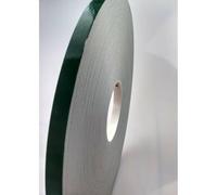 White Double Sided Polyethylene Foam Tape - Strong Adhesive Mounting Tape for Automotive, Glass, Metal & Plastics (12mm x 2mm x 25m)